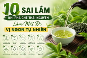 10 Sai Lầm Khi Pha Chè Thái Nguyên